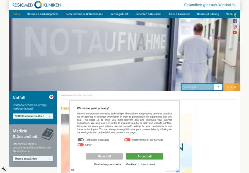 
                            5. REGIOMED-KLINIKEN: Startseite