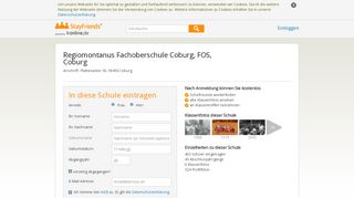 
                            12. Regiomontanus Fachoberschule Coburg, FOS, Coburg - StayFriends