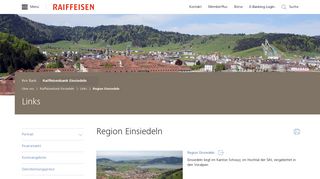 
                            2. Region Einsiedeln - Raiffeisen Schweiz