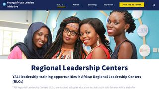 
                            8. Regional Leadership Centers | YALI Network - Young African Leaders ...