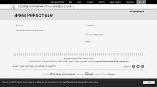 
                            5. Regione Autonoma Friuli Venezia Giulia - login