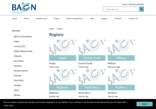 
                            13. Regions | BACCN