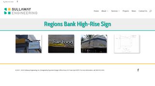 
                            7. Regions Bank High-Rise Sign | Sullaway Engineering