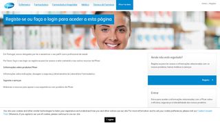 
                            1. Registe-se ou faça o login para aceder a esta página | Pfizer para ...