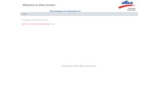 
                            2. Register a New Account - Careers - Alba