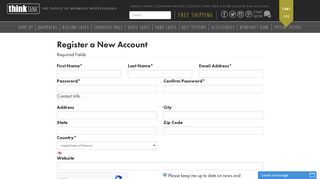 
                            1. Register a New Account - Think Tank Photo