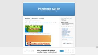 
                            5. Register A Pandanda Account | Pandanda Guide