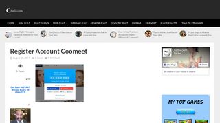 
                            11. Register Account Coomeet – Chatliv.com
