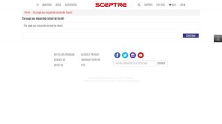 
                            12. Register Account - Sceptre