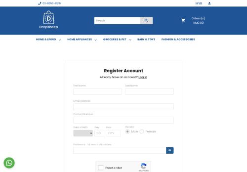 
                            6. Register Account - Wewa Dropship