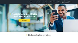 
                            12. Register and get started | Western Union