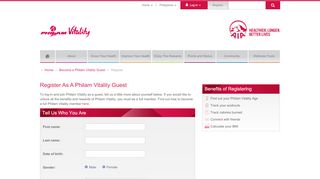 
                            2. Register As A Philam Vitality Guest