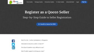 
                            6. Register as a Qoo10 Seller | Qoo10 Ecommerce Training &