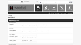 
                            1. Register at XenoBot Forums
