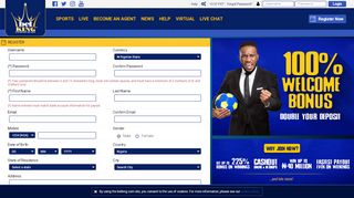 
                            12. Register | Best Online Sports Betting - 100% Welcome Bonus