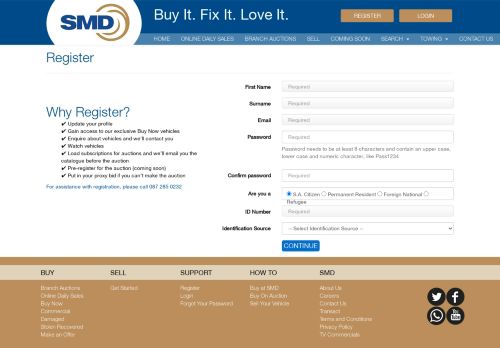 
                            5. Register - Buy It. Fix It. Love It. - SMD