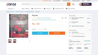 
                            3. Register: Buy Online at Best Prices in Pakistan | Daraz.pk