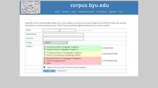 
                            10. Register - BYU corpora