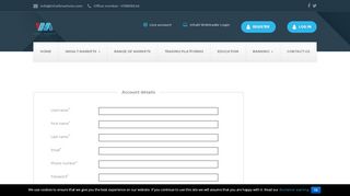 
                            2. Register – demo account - Inhalt Markets