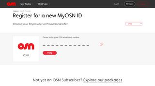 
                            5. Register for a new OSN ID - MyOSN