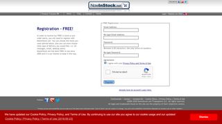 
                            3. Register for an Account - NowInStock