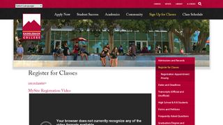 
                            7. Register for Classes | Saddleback College
