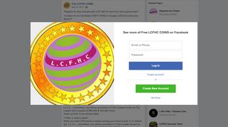 
                            4. *Register for free and get paid of... - Free LCFHC COINS | Facebook