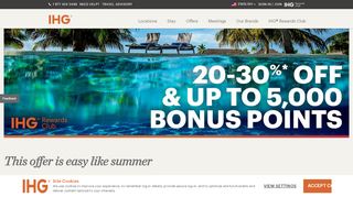 
                            9. Register for IHG Rewards Club Summer Sale and Promotion | IHG