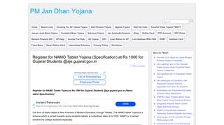 
                            8. Register for NAMO Tablet Yojana (Specification) at Rs 1000 for ...