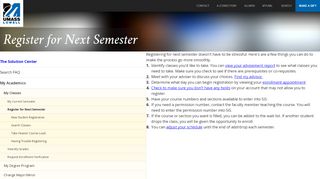 
                            4. Register for Next Semester | UMass Lowell