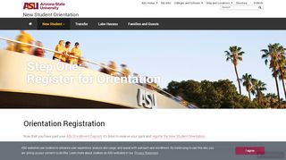 
                            6. Register for Orientation | ASU Orientation