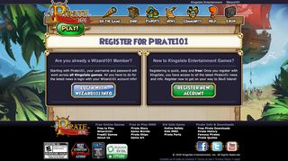 
                            1. Register for Pirate101 | Free Online Game