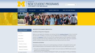 
                            12. Register for Summer Orientation | University Of Michigan Office Of ...