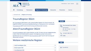 
                            10. Register & Forschung - AUC