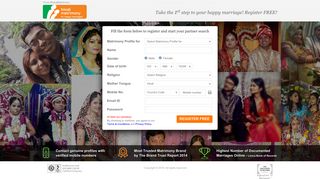 
                            11. Register Free - Hindi Matrimony