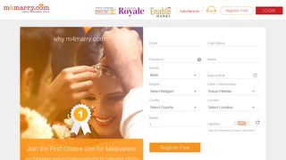 
                            12. Register Free - Malayalee Brides And Grooms
