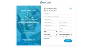 
                            3. Register - Hello Parent