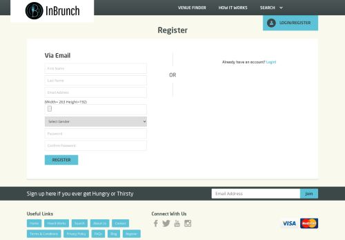 
                            3. Register - InBrunch