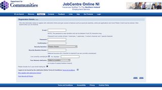 
                            3. Register - JobCentre Online