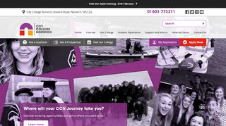 
                            1. Register / Log In - CCN - City College Norwich