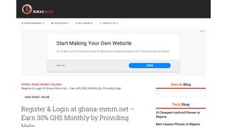 
                            12. Register & Login at ghana-mmm.net - Earn 30% GHS Monthly by ...
