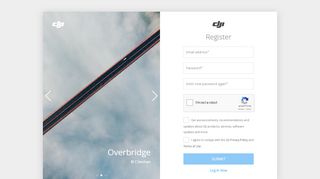 
                            2. Register - Login - DJI