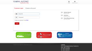 
                            6. Register / Login - Global Autonet Japan Ltd