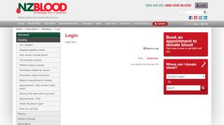 
                            2. Register - Login | New Zealand Blood Service