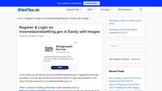 
                            12. Register & Login on incometaxindiaefiling.gov.in Easily with Images
