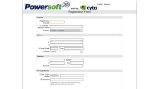 
                            4. Register - Login - Powersoft365