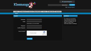 
                            4. Register member - KissManga