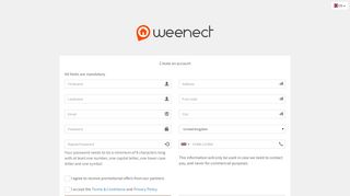 
                            5. Register - My Weenect©