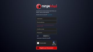 
                            1. register - Ninja Kiwi