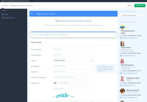
                            3. Register Now - Jakarta Intercultural School - OpenApply